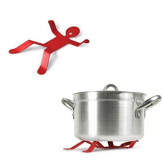 Man On Back Pot & Pan Coaster (Various Colors)