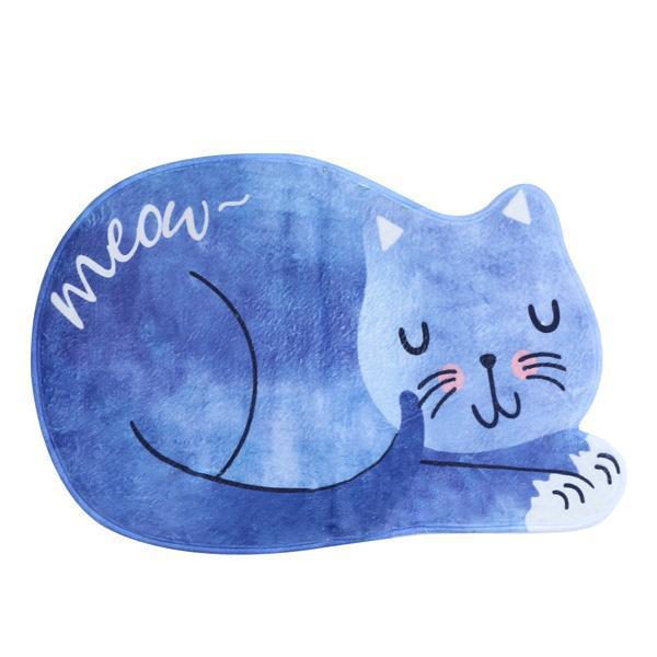 Meow Cat Plush Rug (Various Sizes)