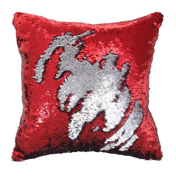 Mermaid Two Tone Sequin Pillow Cover (Various Colors)