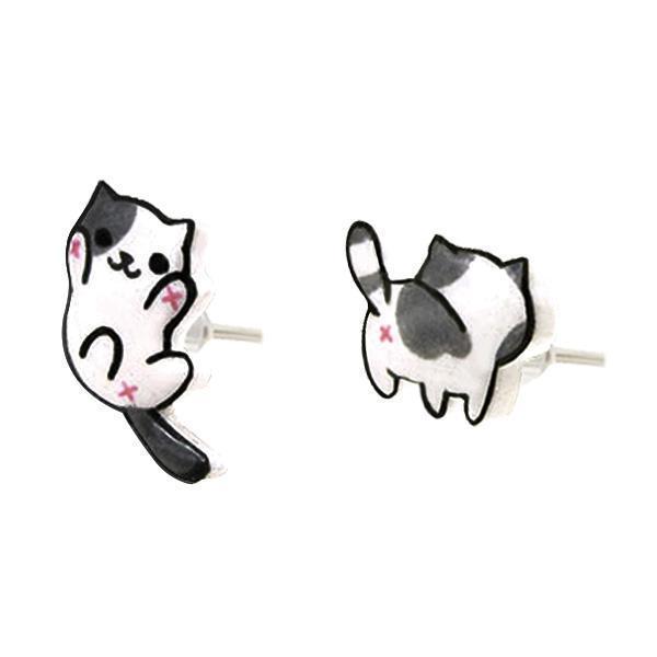 Mismatched Cat Butt Earrings (Various Designs)