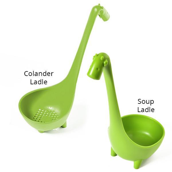 Monster Ladle and Colander Set (Various Colors)
