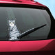 Moving Tail Kitty Car Decal (Various Designs)