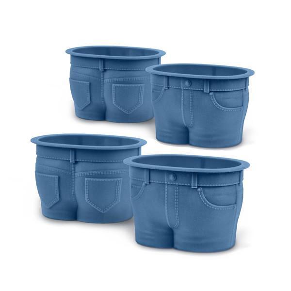 Muffin Top Denim Baking Cups (Set of 4)