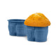 Muffin Top Denim Baking Cups (Set of 4)