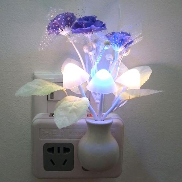 Mushroom Flower Color Changing Night Light