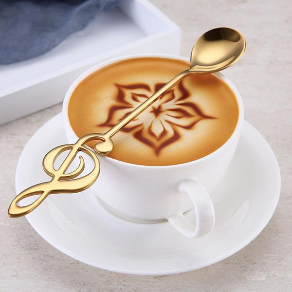 Musical Note Clef Spoon (Various Colors)