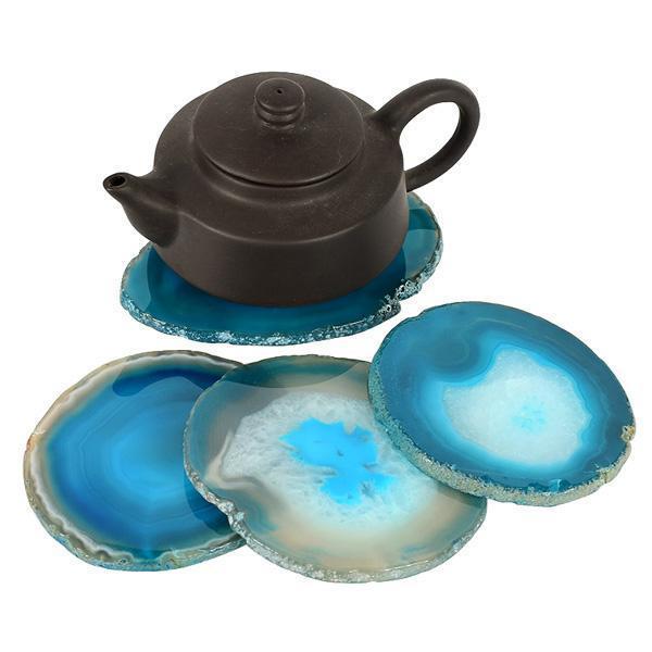 Natural Crystal Coasters (Various Gemstones)