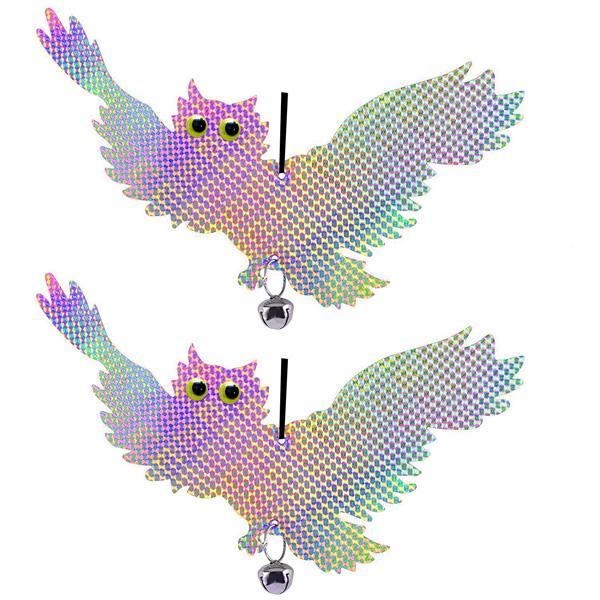 Owl Bird Scare Reflective Deterrent (One Pair)