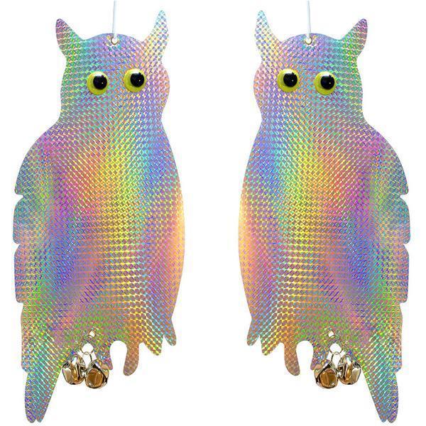 Owl Bird Scare Reflective Deterrent (One Pair)