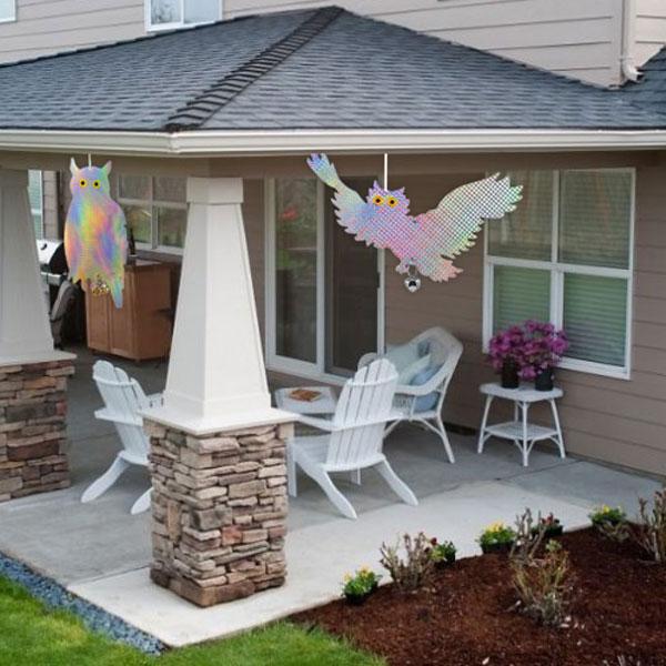 Owl Bird Scare Reflective Deterrent (One Pair)