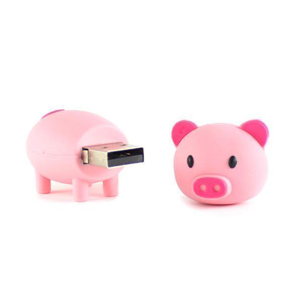 Piggy USB Drive (Various Colors and Sizes)
