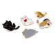 Playful Cat Pins (Set of 4)
