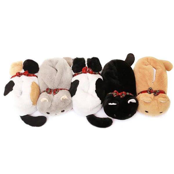 Plush Cat Tissue Box Cover (Various Designs)