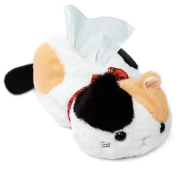 Plush Cat Tissue Box Cover (Various Designs)