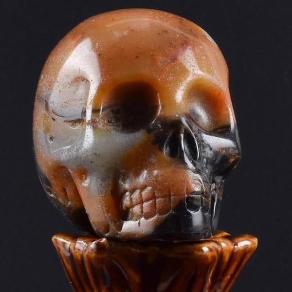Handmade Natural Skull Crystals (Various Gemstones)