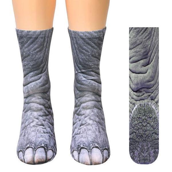 Realistic Animal Paw Socks (Various Designs)