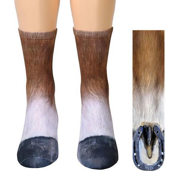 Realistic Animal Paw Socks (Various Designs)