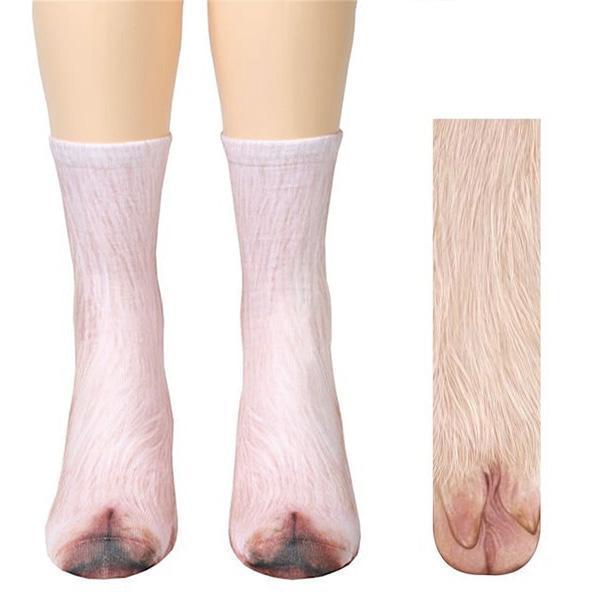 Realistic Animal Paw Socks (Various Designs)