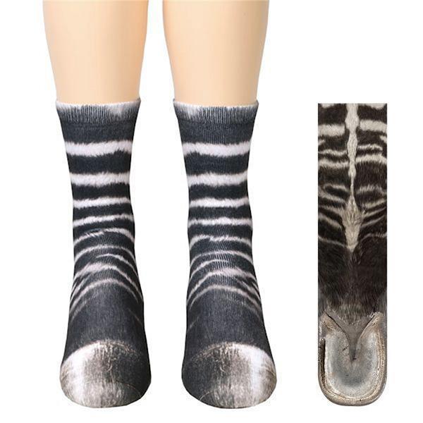 Realistic Animal Paw Socks (Various Designs)
