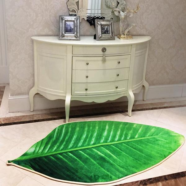 Realistic Leaf Rug (Various Sizes)
