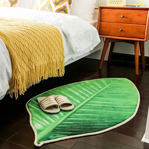 Realistic Leaf Rug (Various Sizes)