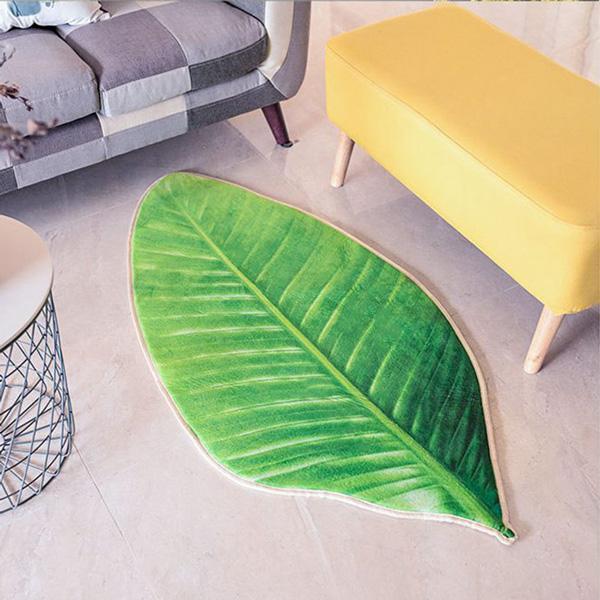Realistic Leaf Rug (Various Sizes)
