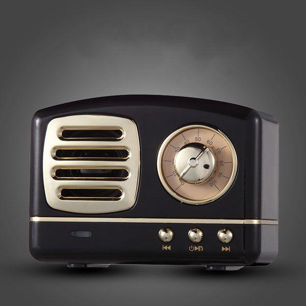 Retro Radio Portable Bluetooth Speaker (Various Colors)