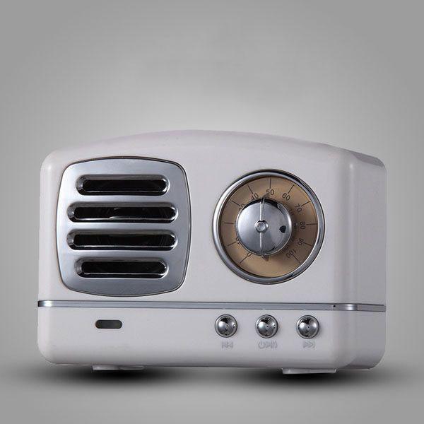 Retro Radio Portable Bluetooth Speaker (Various Colors)