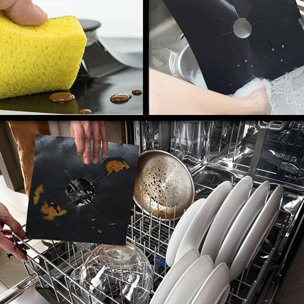 Reusable Stovetop Protector Covers (4 pcs)
