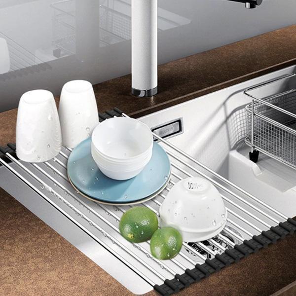 Roll Up Sink Drying Rack (Various Colors & Sizes)