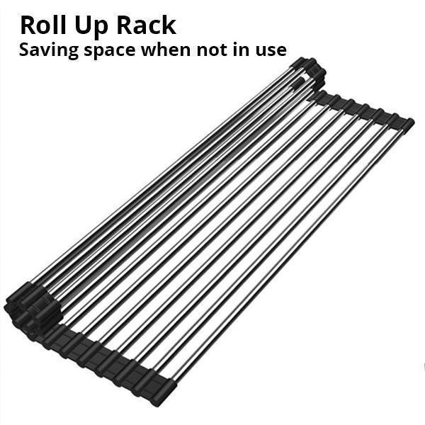 Roll Up Sink Drying Rack (Various Colors & Sizes)