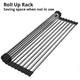 Roll Up Sink Drying Rack (Various Colors & Sizes)