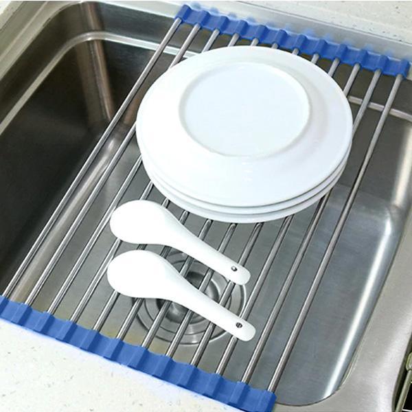 Roll Up Sink Drying Rack (Various Colors & Sizes)