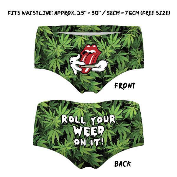 Roll Your Weed On It Panties