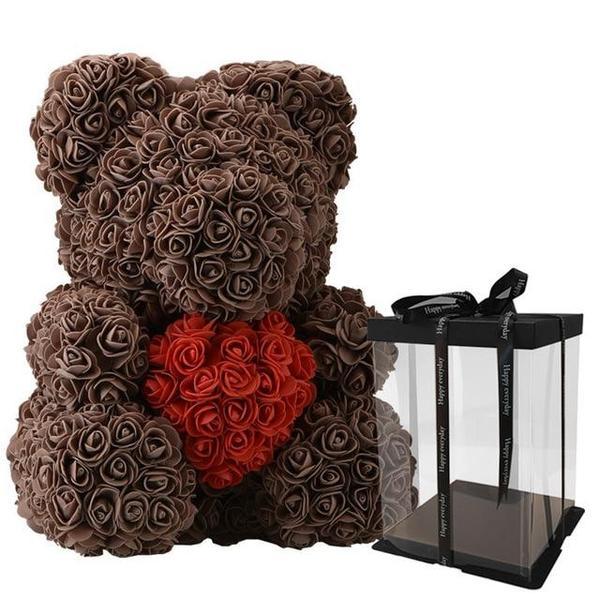 Rose Bear with Love (Various Colors)