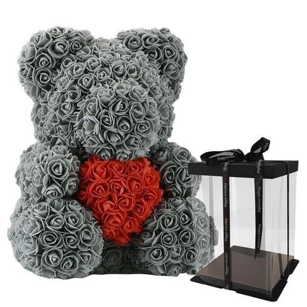 Rose Bear with Love (Various Colors)
