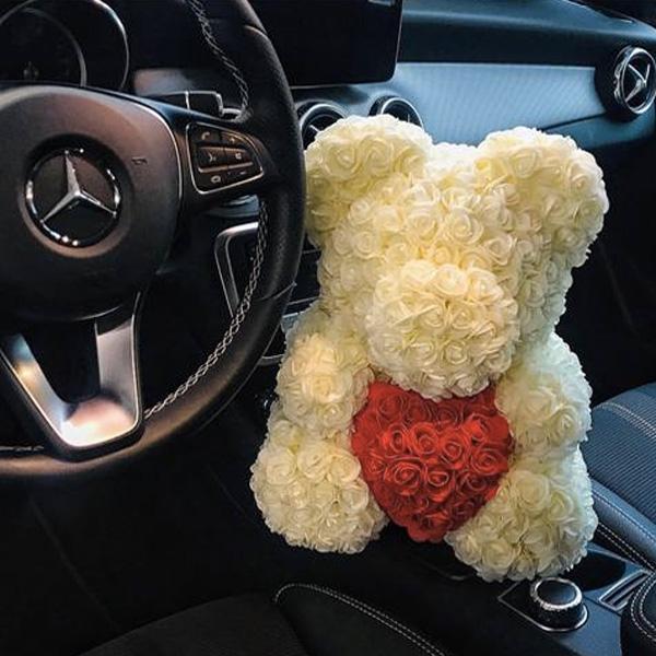 Rose Bear with Love (Various Colors)