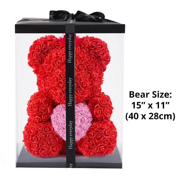 Rose Bear with Love (Various Colors)