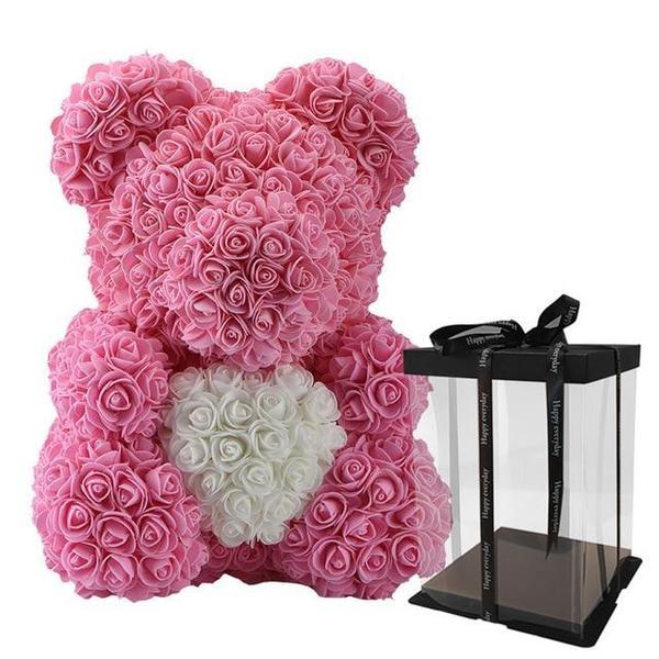Rose Bear with Love (Various Colors)