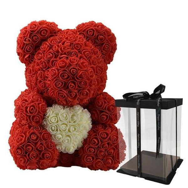 Rose Bear with Love (Various Colors)