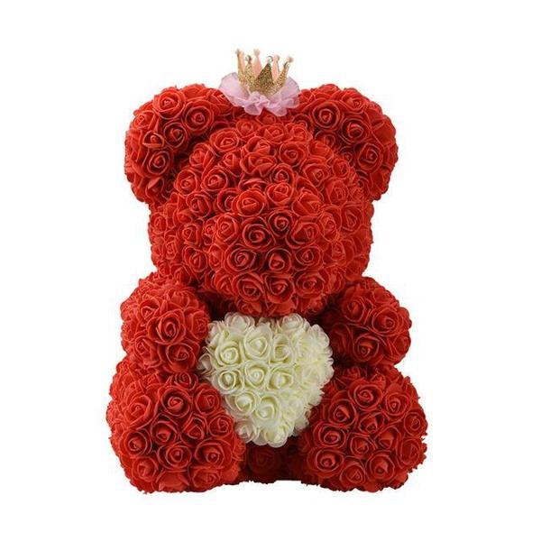 Rose Bear with Love (Various Colors)