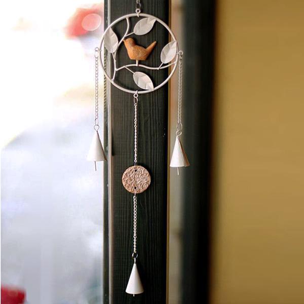 Rustic Bird Metal Wind Chime (Various Designs)