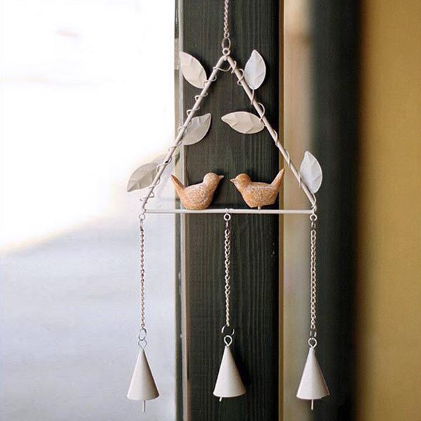 Rustic Bird Metal Wind Chime (Various Designs)