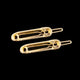 Safety Pin Hair Clips (Set of 2)