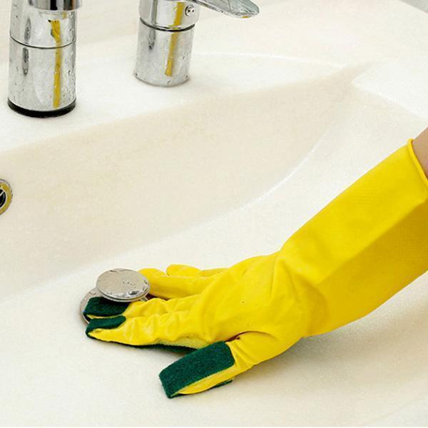 Scrub Sponge Cleaning Gloves