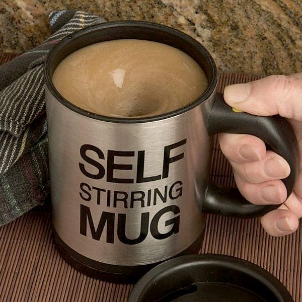Self Stirring Mug (Various Colors)