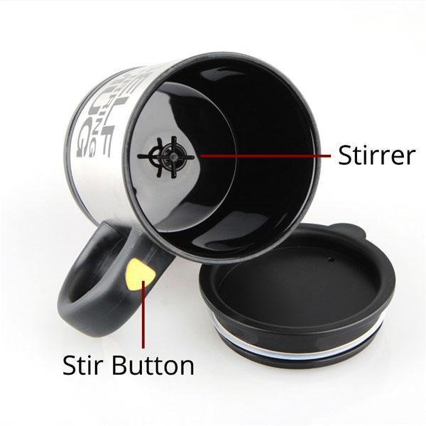 Self Stirring Mug (Various Colors)