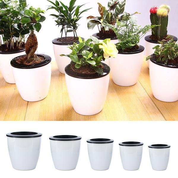 Self Watering Flower Pots (Various Sizes)