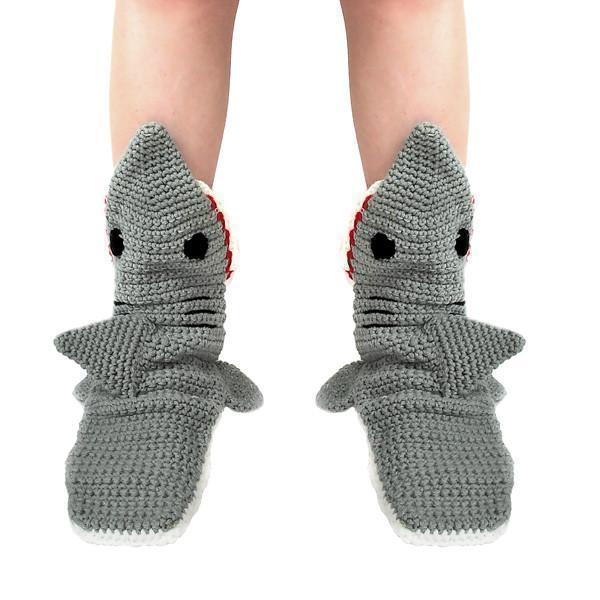 Shark Crocheted Shoes