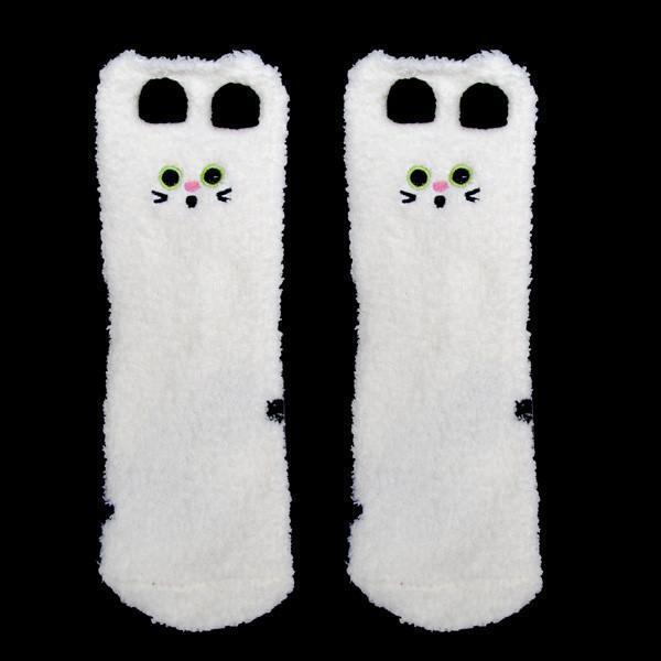 Soft Kitty Indoor Socks (Various Colors)